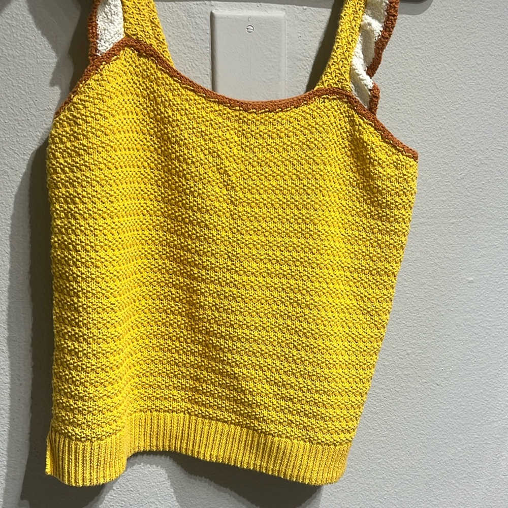 Adorable knit colorblock tank from Madewell